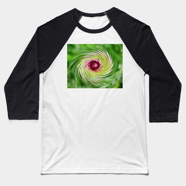 Thistle Power Baseball T-Shirt by Whisperingpeaks